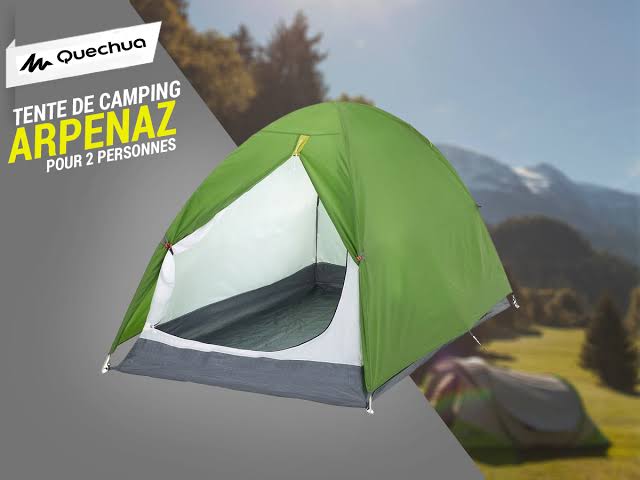 Tente arpenaz 2p 12